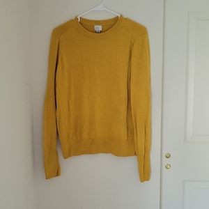 A new day mustard yellow sweater